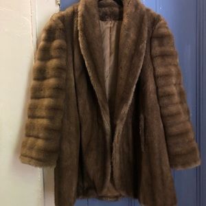 Vintage | French Faux Fur Coat